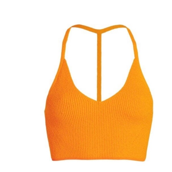 NWT RAG & BONE Soleil Stretch Ribbed Bra Top reg $150 size large - Picture 4 of 12